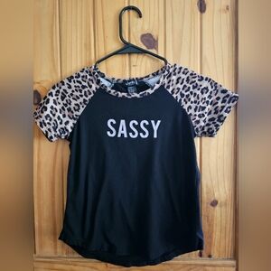 Girls Justify "SASSY" shirt